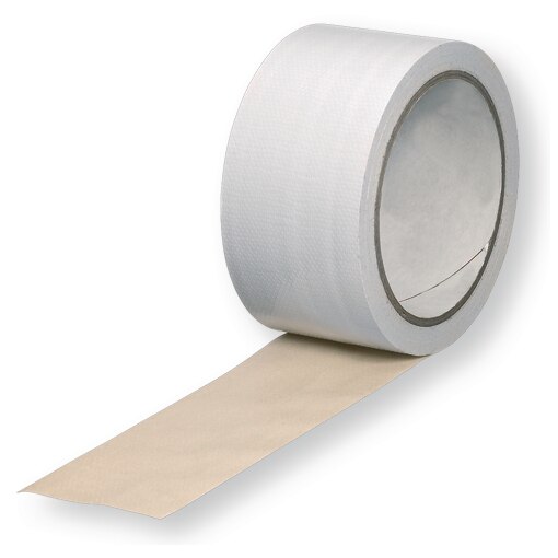 Cloth tape white 50 mm x 25 m